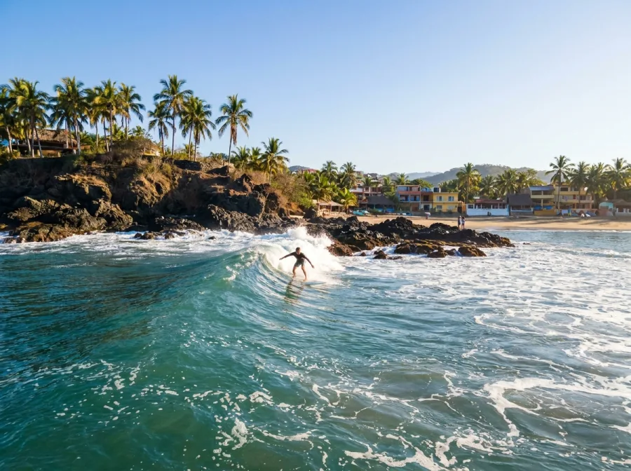 El Burro Surf Break Sayulita